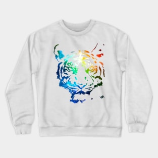 Galaxy Tiger Crewneck Sweatshirt